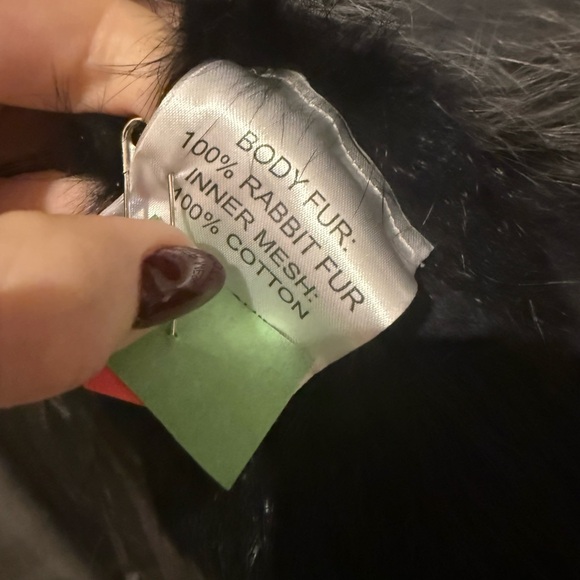 Genuine Fur 🌟 100% Rabbit fur vest - Picture 2 of 2